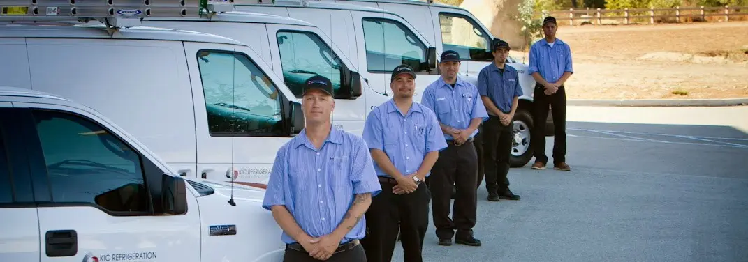 KIC Refrigeration crew ready for Mini Split Repair jobs across Palm Springs North